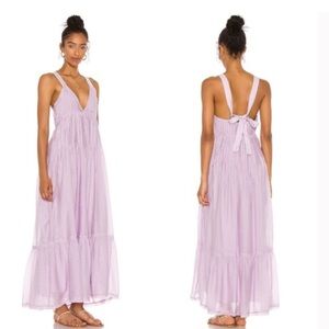 Free People Frankie Pintuck Maxi Dress